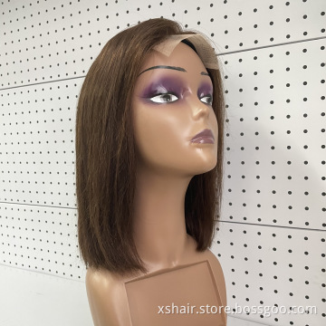 Factory Lace Front Vending Hd Lace Bob Blonde Indian Woman Human Hair Wig